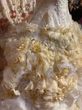 Gorgeous Strapless Ruffles Sweet 16 Quinceanera A-Line Evening Dress Ball Gown HZ1024
