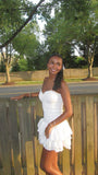 Chic White A-Line Strapless Sweetheart Neck Tiered Mini Graduation Gown Homecoming Dress HZ1024